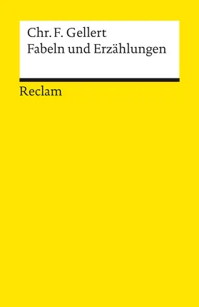 Gellert |  Fabeln und Erzählungen | Buch |  Sack Fachmedien