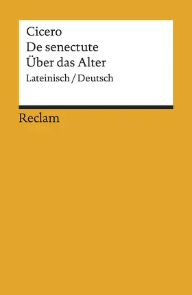 Cicero / Merklin |  Cato der Ältere über das Alter / Cato maior de senectute | Buch |  Sack Fachmedien
