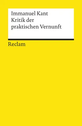 Kant / Kopper | Kritik der praktischen Vernunft | Buch | 978-3-15-001111-9 | sack.de