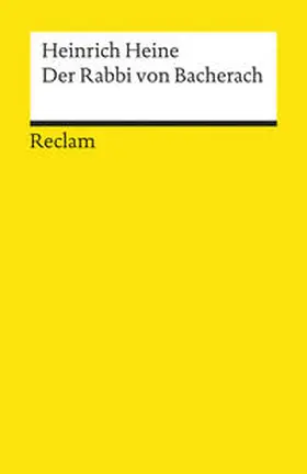 Heine / Kircher |  Rabbi von Bacherach | Buch |  Sack Fachmedien