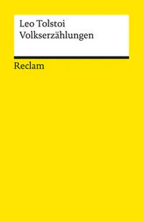Tolstoi / Waldmann |  Volkserzählungen | Buch |  Sack Fachmedien