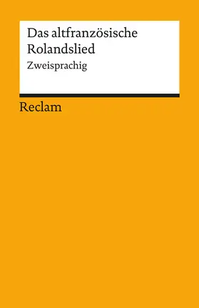  Das altfranzösische Rolandslied | Buch |  Sack Fachmedien