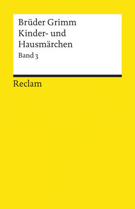 Rölleke / Grimm |  Kinder- und Hausmärchen III | Buch |  Sack Fachmedien