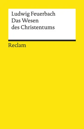 Feuerbach |  Das Wesen des Christentums | Buch |  Sack Fachmedien