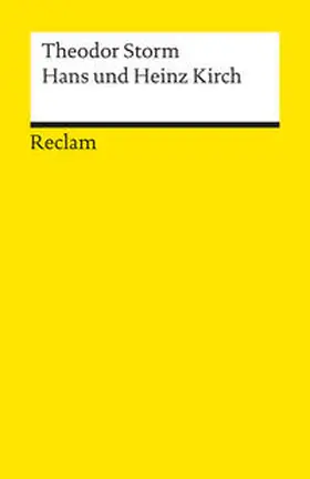Storm | Hans und Heinz Kirch | Buch | 978-3-15-006035-3 | www.sack.de