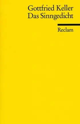 Keller |  Das Sinngedicht. Novellen | Buch |  Sack Fachmedien