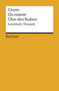 Cicero / Merklin |  De oratore / Über den Redner | Buch |  Sack Fachmedien