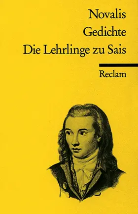 Mahr / Novalis |  Gedichte. Die Lehrlinge zu Sais | Buch |  Sack Fachmedien