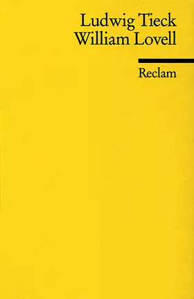 Münz / Tieck |  William Lovell | Buch |  Sack Fachmedien