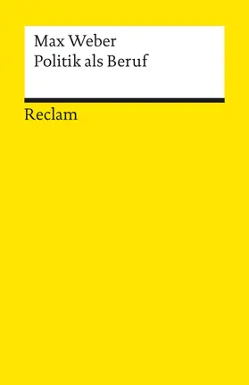 Weber |  Politik als Beruf | Buch |  Sack Fachmedien