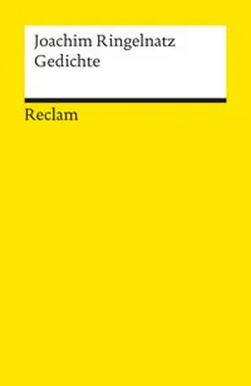 Ringelnatz |  Gedichte | Buch |  Sack Fachmedien