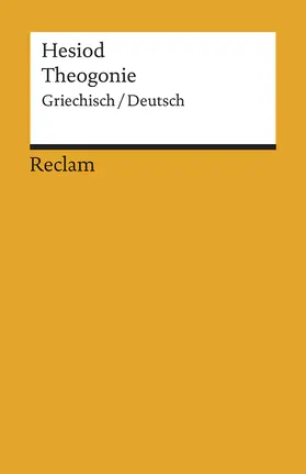 Hesiod / Schönberger |  Theogonie | Buch |  Sack Fachmedien