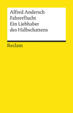 Andersch |  Fahrerflucht/ Ein Liebhaber des Halbschattens | Buch |  Sack Fachmedien