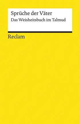 Lang |  Sprüche der Väter | Buch |  Sack Fachmedien