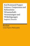 Popper / Beisbart |  Science: Conjectures and Refutations / Wissenschaft: Vermutungen und Widerlegungen | Buch |  Sack Fachmedien