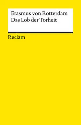 Stefan Zathammer / Erasmus |  Das Lob der Torheit | Buch |  Sack Fachmedien