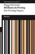 McIntosh |  Weißsein als Privileg. Die Privilege Papers | Buch |  Sack Fachmedien