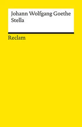 Goethe |  Stella. Ein Trauerspiel | Buch |  Sack Fachmedien