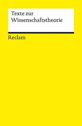 Pfister |  Texte zur Wissenschaftstheorie | Buch |  Sack Fachmedien