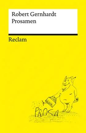 Gernhardt |  Prosamen | Buch |  Sack Fachmedien