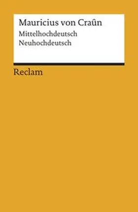 Klein |  Mauricius von Craûn | Buch |  Sack Fachmedien