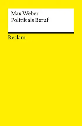 Weber |  Politik als Beruf | Buch |  Sack Fachmedien