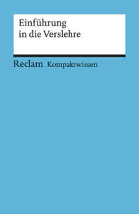 Gelfert |  Einführung in die Verslehre | Buch |  Sack Fachmedien