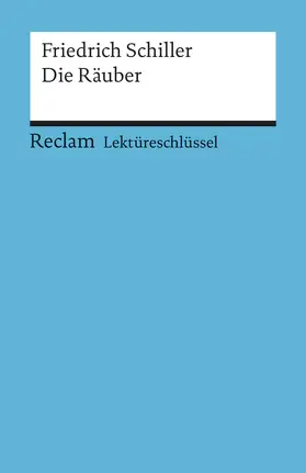 Poppe |  Lektüreschlüssel zu Friedrich Schiller: Die Räuber | Buch |  Sack Fachmedien