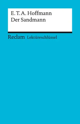Bekes |  Lektüreschlüssel zu E.T.A. Hoffmann: Der Sandmann | Buch |  Sack Fachmedien
