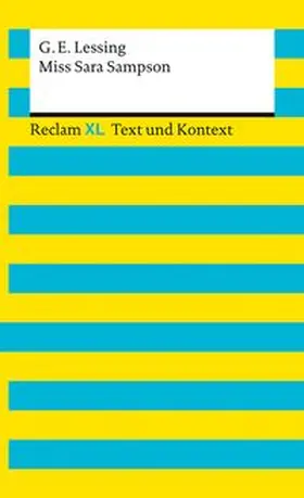 Lessing / Keul |  Miss Sara Sampson. Textausgabe mit Kommentar und Materialien | Buch |  Sack Fachmedien