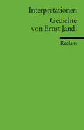 Pfoser / Kaukoreit / Jandl |  Interpretationen. Gedichte von Ernst Jandl | Buch |  Sack Fachmedien