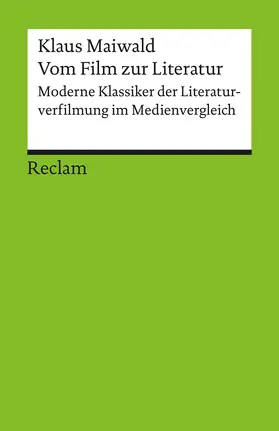 Maiwald |  Vom Film zur Literatur | Buch |  Sack Fachmedien