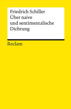Schiller / Berghahn |  Über naive und sentimentalische Dichtung | Buch |  Sack Fachmedien
