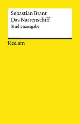 Brant / Knape |  Das Narrenschiff. Studienausgabe | Buch |  Sack Fachmedien