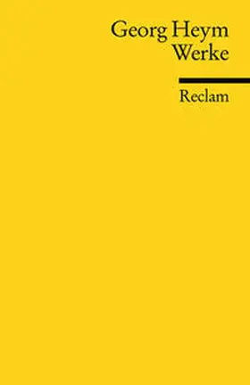 Heym / Martens |  Werke | Buch |  Sack Fachmedien