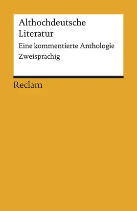 Müller |  Althochdeutsche Literatur | Buch |  Sack Fachmedien