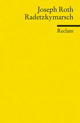 Roth / Bellmann |  Radetzkymarsch | Buch |  Sack Fachmedien