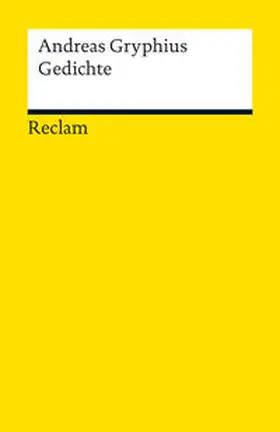 Gryphius / Borgstedt |  Gedichte | Buch |  Sack Fachmedien