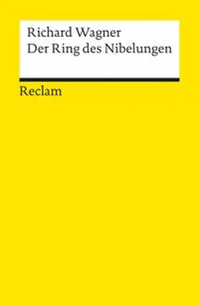 Wagner / Voss |  Der Ring des Nibelungen | Buch |  Sack Fachmedien