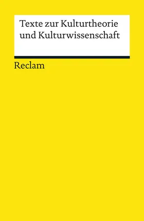 Borgards |  Texte zur Kulturtheorie und Kulturwissenschaft | Buch |  Sack Fachmedien