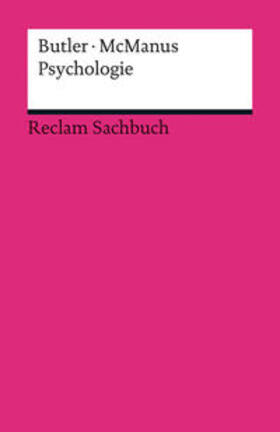 Butler / McManus | Butler, G: Psychologie | Buch | 978-3-15-018913-9 | sack.de