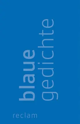 Sander |  Blaue Gedichte | Buch |  Sack Fachmedien