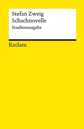 Zweig / Renoldner |  Schachnovelle | Buch |  Sack Fachmedien