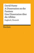 Hume / Brosow |  A Dissertation on the Passions / Eine Dissertation über die Affekte | Buch |  Sack Fachmedien
