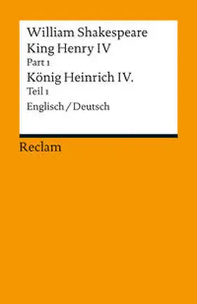 Shakespeare / Klein |  King Henry IV, Part 1 / Heinrich IV., Teil 1 | Buch |  Sack Fachmedien