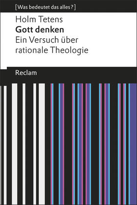 Tetens | Gott denken | Buch | 978-3-15-019295-5 | sack.de