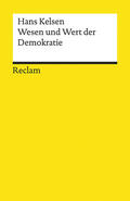Kelsen / Zeleny |  Vom Wesen und Wert der Demokratie | Buch |  Sack Fachmedien