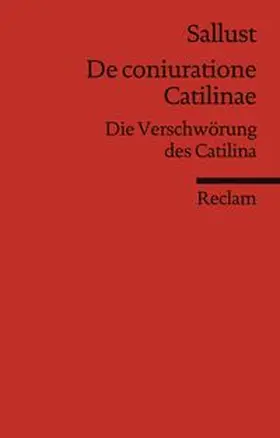 Sallust / Mohr |  De coniuratione Catilinae | Buch |  Sack Fachmedien