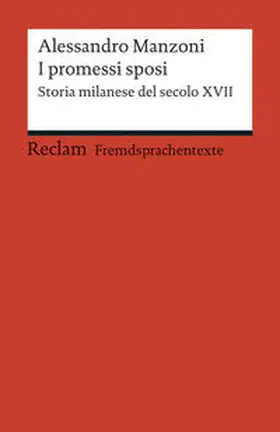 Alessandro Manzoni / Kerstin Marfordt |  I promessi sposi | Buch |  Sack Fachmedien