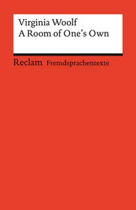 Virginia Woolf / Jasmin Humburg |  A Room of One's Own | Buch |  Sack Fachmedien